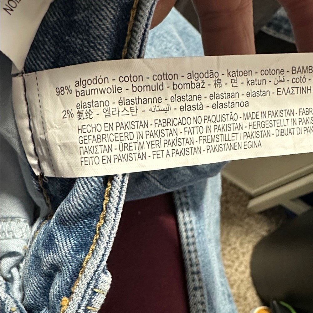 🕯️ Zara Split Hem Jeans - Picture 4 of 4